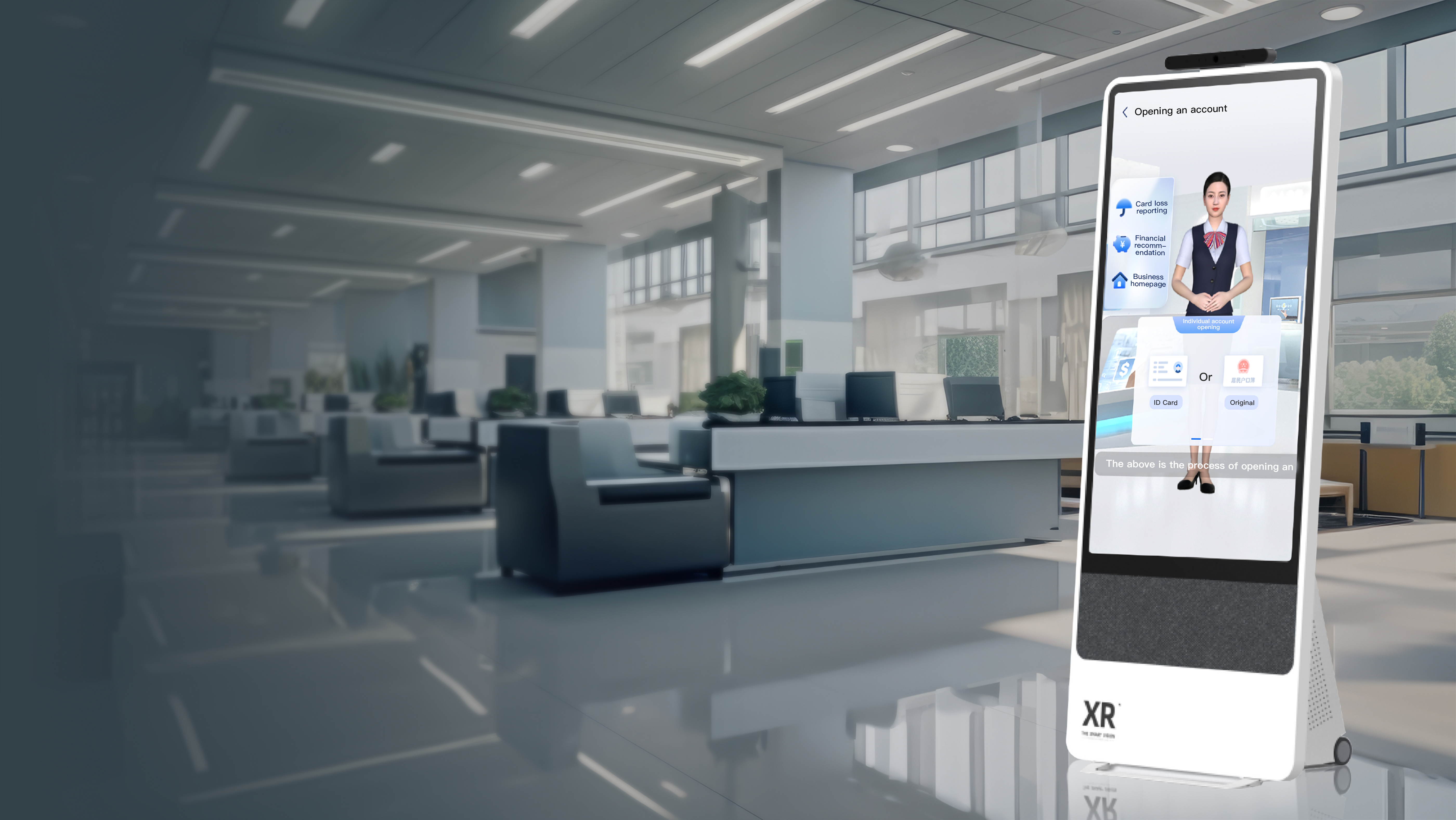 Large Display Assistants in Business Centers